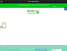 Tablet Screenshot of nutrilife.ro