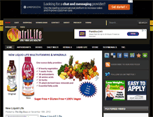 Tablet Screenshot of nutrilife.com.my